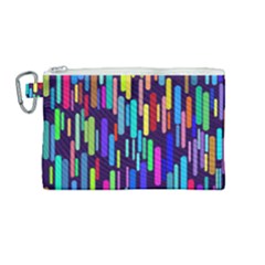 Abstract Line Canvas Cosmetic Bag (medium) by HermanTelo