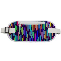 Abstract Line Rounded Waist Pouch