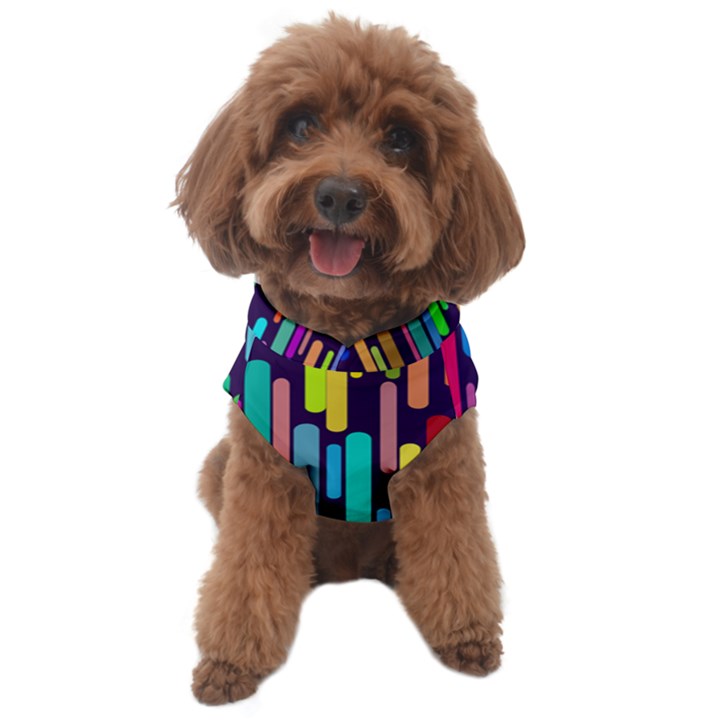 Abstract Line Dog Sweater