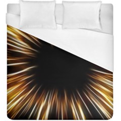 Color Gold Yellow Duvet Cover (king Size)