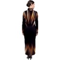 Color Gold Yellow Turtleneck Maxi Dress View2