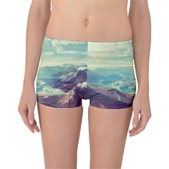 Landscape Mountains Lake River Boyleg Bikini Bottoms by HermanTelo