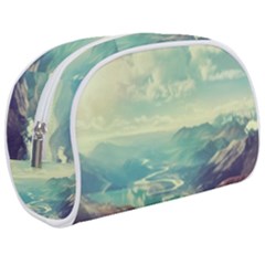 Landscape Mountains Lake River Makeup Case (medium) by HermanTelo