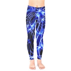 Lines Flash Light Mystical Fantasy Kids  Leggings