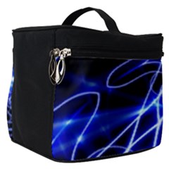 Lines Flash Light Mystical Fantasy Make Up Travel Bag (Small)