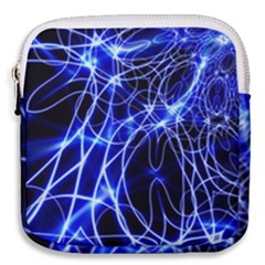 Lines Flash Light Mystical Fantasy Mini Square Pouch