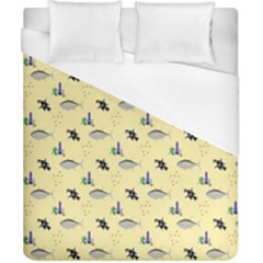 Bluefishes Duvet Cover (california King Size) by Sparkle