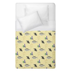 Bluefishes Duvet Cover (single Size) by Sparkle