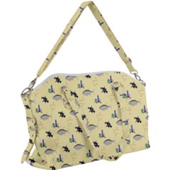 Bluefishes Canvas Crossbody Bag by Sparkle