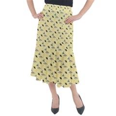 Bluefishes Midi Mermaid Skirt by Sparkle