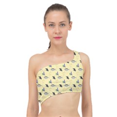 Bluefishes Spliced Up Bikini Top  by Sparkle