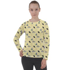 Bluefishes Women s Long Sleeve Raglan Tee