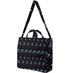 Galaxy Stars Square Shoulder Tote Bag