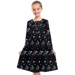 Galaxy Stars Kids  Midi Sailor Dress