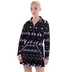 Galaxy Unicorns Women s Long Sleeve Casual Dress by Sparkle