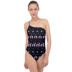 Galaxy Unicorns Classic One Shoulder Swimsuit by Sparkle