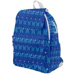 Glitter Butterfly Top Flap Backpack by Sparkle