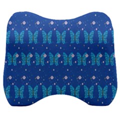 Glitter Butterfly Velour Head Support Cushion by Sparkle