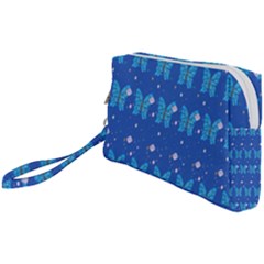 Glitter Butterfly Wristlet Pouch Bag (small) by Sparkle