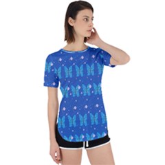 Glitter Butterfly Perpetual Short Sleeve T-shirt