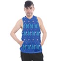 Glitter Butterfly Men s Sleeveless Hoodie View1