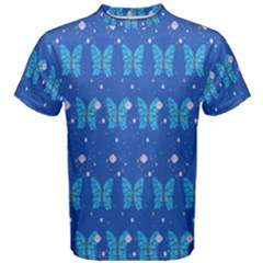 Glitter Butterfly Men s Cotton Tee