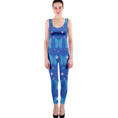 Glitter Butterfly One Piece Catsuit by Sparkle