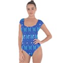 Glitter Butterfly Short Sleeve Leotard  View1