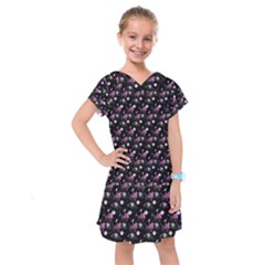 Galaxy Cats Kids  Drop Waist Dress by Sparkle