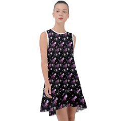 Galaxy Cats Frill Swing Dress