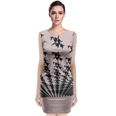 3dfishes Classic Sleeveless Midi Dress