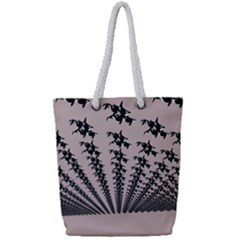 3dfishes Full Print Rope Handle Tote (small) by Sparkle