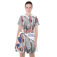 Choose To Be Tough & Chill Sailor Dress by Bigfootshirtshop