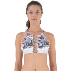 Choose To Be Tough & Chill Perfectly Cut Out Bikini Top