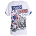 Choose To Be Tough & Chill Women s Oversized Tee View2