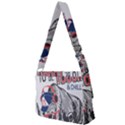 Choose To Be Tough & Chill Full Print Messenger Bag (S) View2