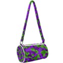 Purple and Green Camouflage Mini Cylinder Bag View2