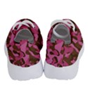 Pink and Brown Camouflage Running Shoes View4