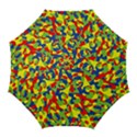 Colorful Rainbow Camouflage Pattern Golf Umbrellas View1