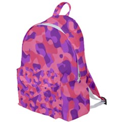 Pink And Purple Camouflage The Plain Backpack by SpinnyChairDesigns