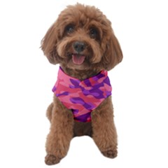 Pink And Purple Camouflage Dog Sweater by SpinnyChairDesigns