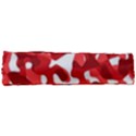 Red and White Camouflage Pattern Full Print Rope Handle Tote (Small) View3