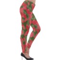 Pink and Green Camouflage Pattern Lightweight Velour Leggings View4