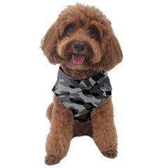 Grey And Black Camouflage Pattern Dog Sweater