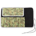 Light Green Brown Yellow Camouflage Pattern Pen Storage Case (L) View2