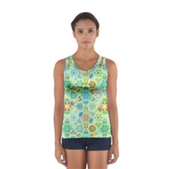 Bright Mosaic Sport Tank Top  by ibelieveimages