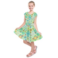 Bright Mosaic Kids  Short Sleeve Dress