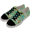 Bright Mosaic Men s Low Top Canvas Sneakers View2