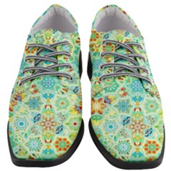 Bright Mosaic Women Heeled Oxford Shoes by ibelieveimages