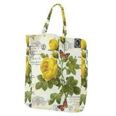 Yellow Roses Giant Grocery Tote by ibelieveimages